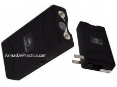 Paralizador Electrico, Stun Gun, Linterna Recargable tamaño Chico color Negro