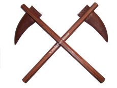 Kamas, Hachas en Madera Dura Machiche, Ninjitsu, Artes Marciales, Defensa Personal