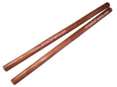 Bastones, Palos Filipinos en Rattan sin Cascara para Kali Eskrima color Nogal