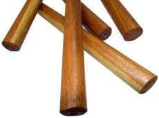 Palos Filipinos Redondos, Madera Machiche, Kali Eskrima, Defensa Personal, Artes Marciales Filipinas, Natural