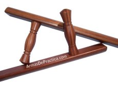 Tomfas, Tonfas Media Caña en Madera Dura Machiche, Karate Tradicional, Artes Marciales, Defensa Personal