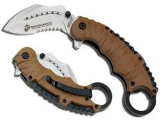 Navaja Karambit MTech, Reaper Marines, Campismo, Supervivencia, Defensa Personal, Cafe