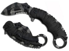 Navaja Karambit MTech, Reaper Marines, Campismo, Supervivencia, Defensa Personal, Camuflaje