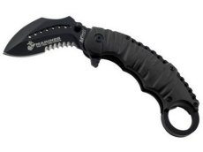 Navaja Karambit MTech, Reaper Marines, Campismo, Supervivencia, Defensa Personal, Negra