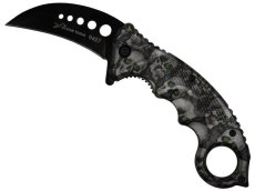 Navaja Plegable Karambit, Lion Tools, Campismo, Supervivencia, Defensa Personal, 9457