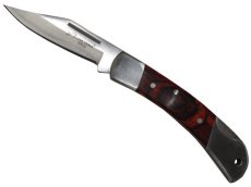 Navaja Plegable Lion Tools 6602 Mini, Acero y Madera, Trabajo, Supervivencia, Campismo, Defensa Personal